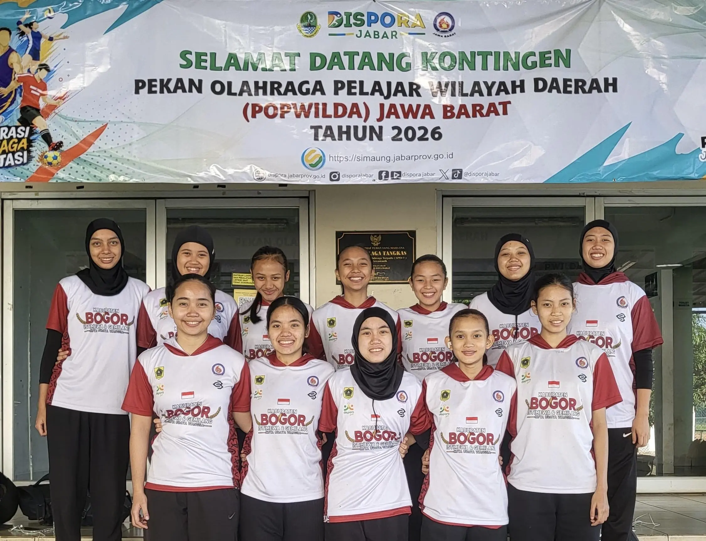 Basket Putri Kabupaten Bogor Berpeluang Besar Boyong Emas POPWILDA Jabar