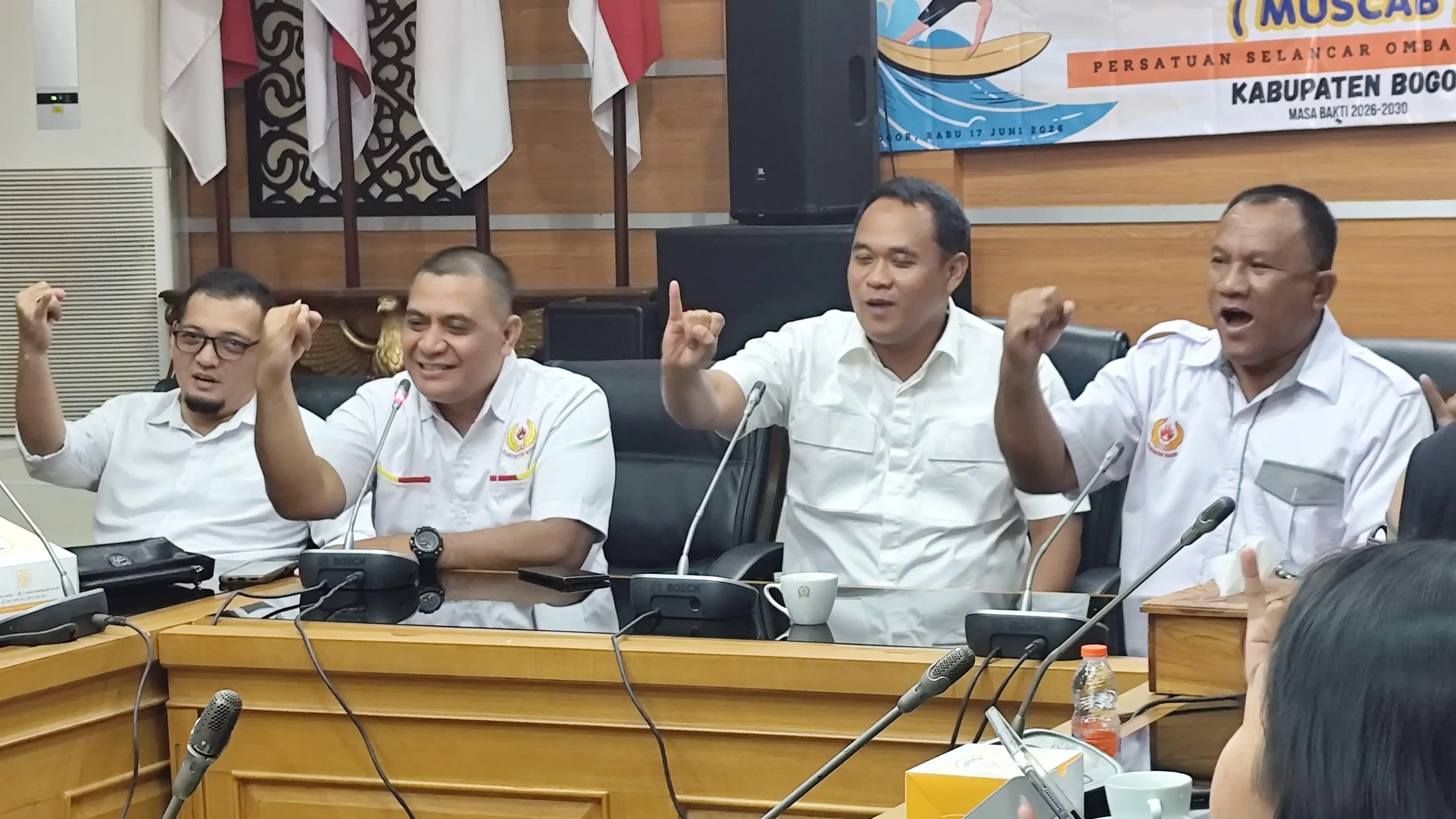 Muscab Selancar Ombak Kabupaten Bogor Tetapkan Ansori jadi Nahkoda Baru